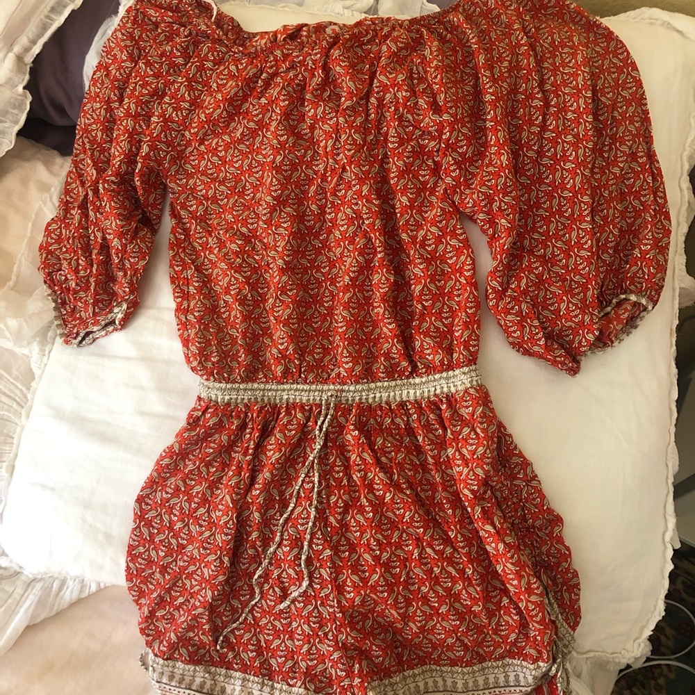 cute patterned romper
